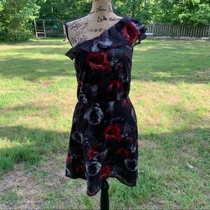 Miss Tina One Shoulder Dress Size ZS/XCH(0-2)